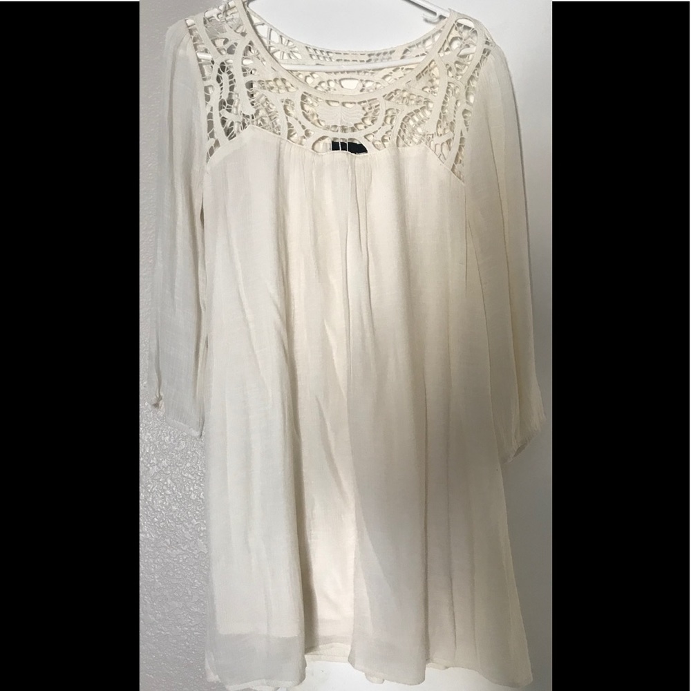 Cream color dress